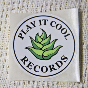 Play It Cool Records Vinyl Sticker